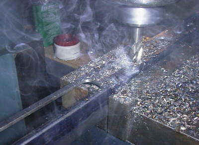 Parkway Manufacturing machine shop Hampton VA http://www.parkwaymfg.com.  Photo depicts a milling machine operation